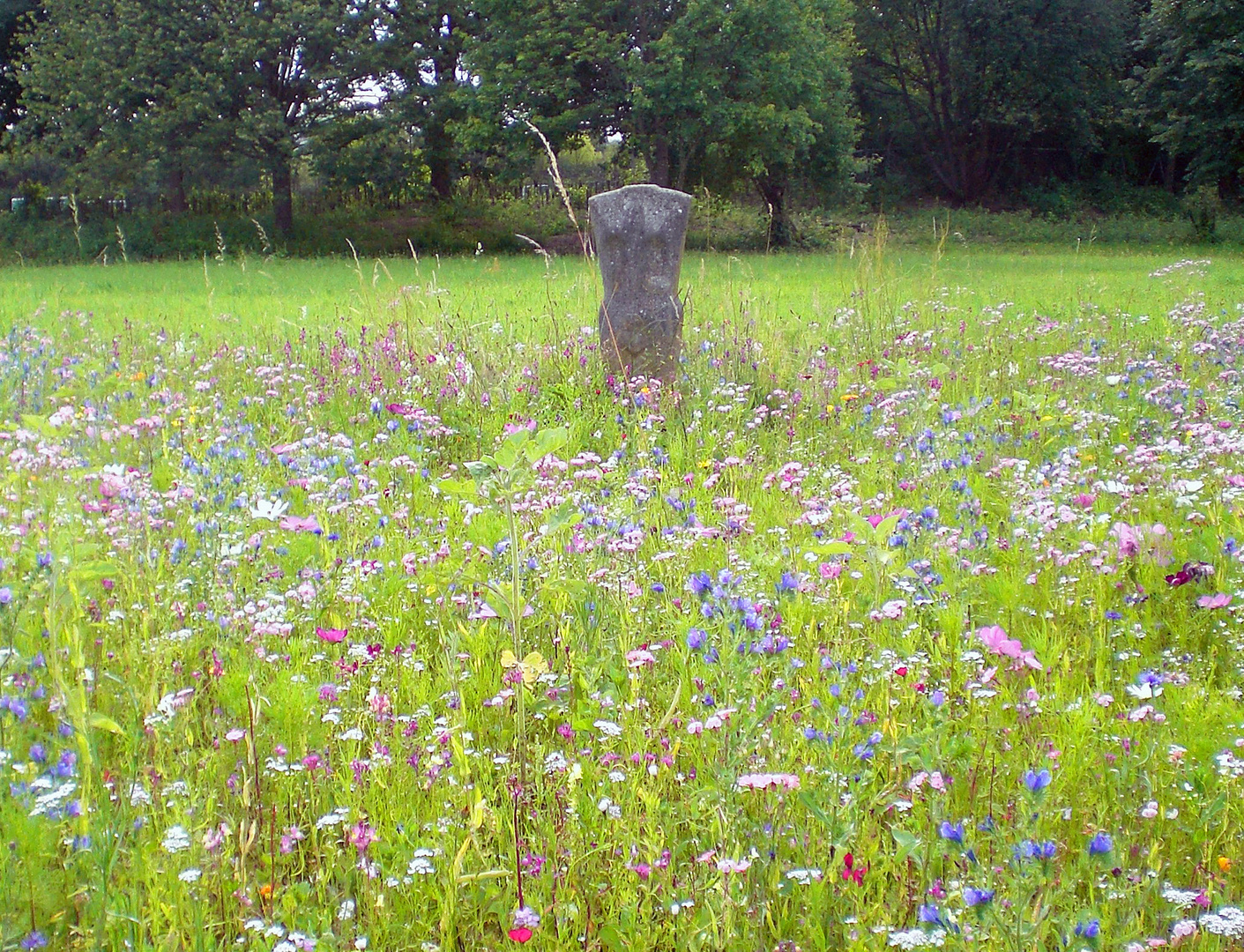 Skulptur im Denzlinger Stadtpark