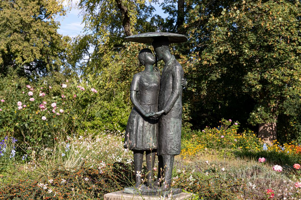 Skulptur im  Garten in Potsdam 