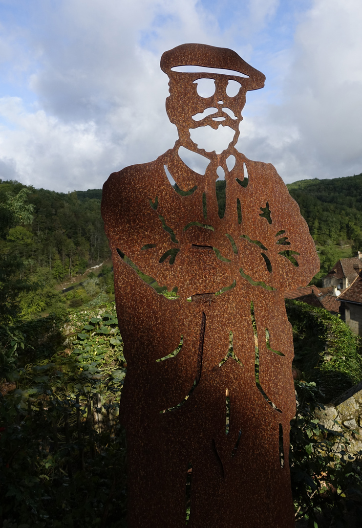 Skulptur im jardin panoramique Limeuil