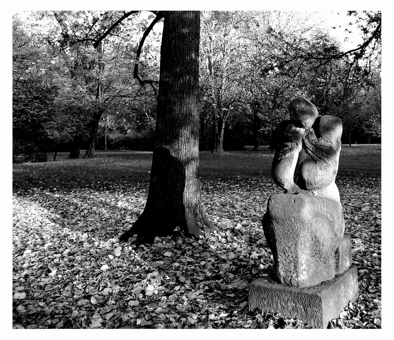 Skulptur im Park