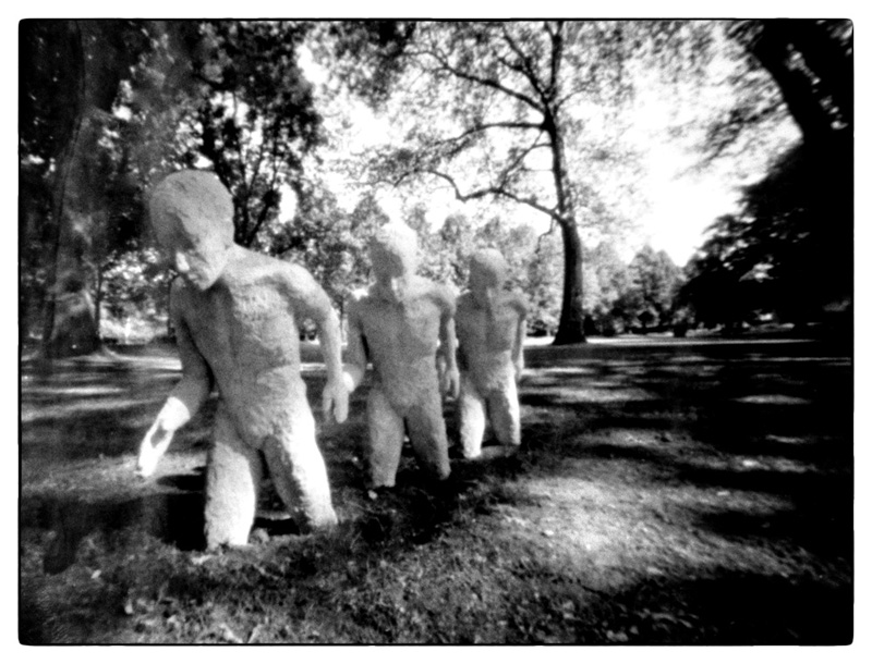 Skulptur im Schlosspark Köln Stammheim