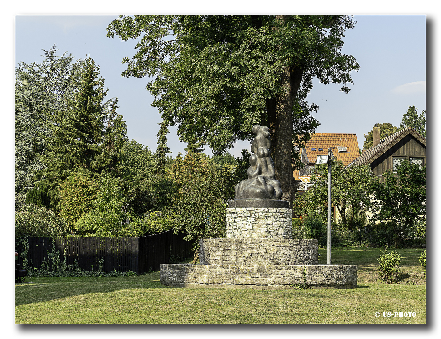 Skulptur im Seliger Park - Wolfenbüttel