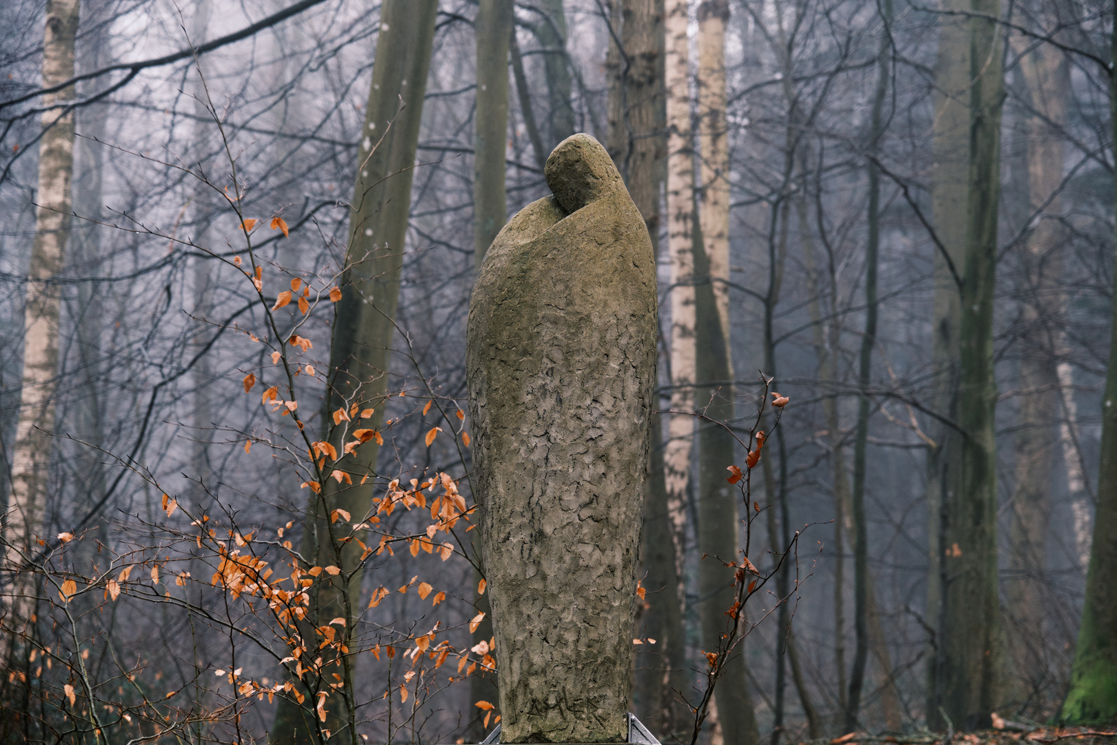 Skulptur im Wald