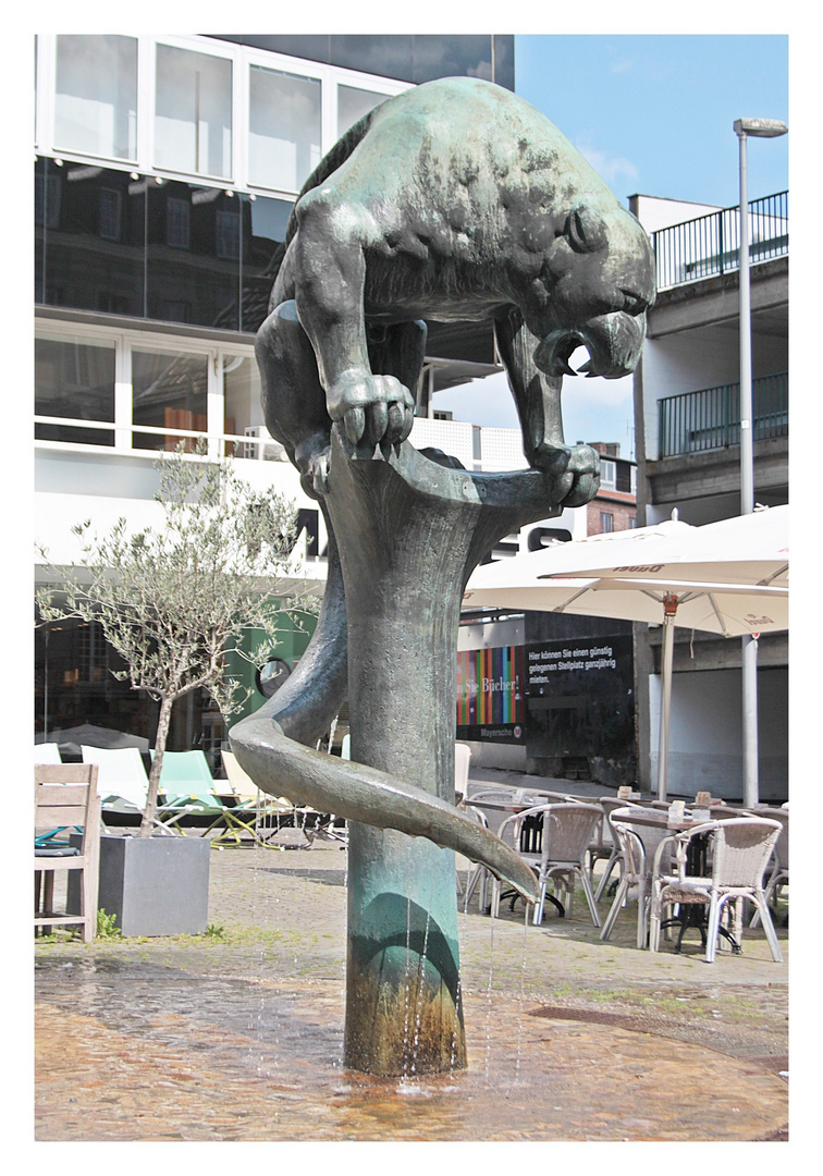 Skulptur in Aachen
