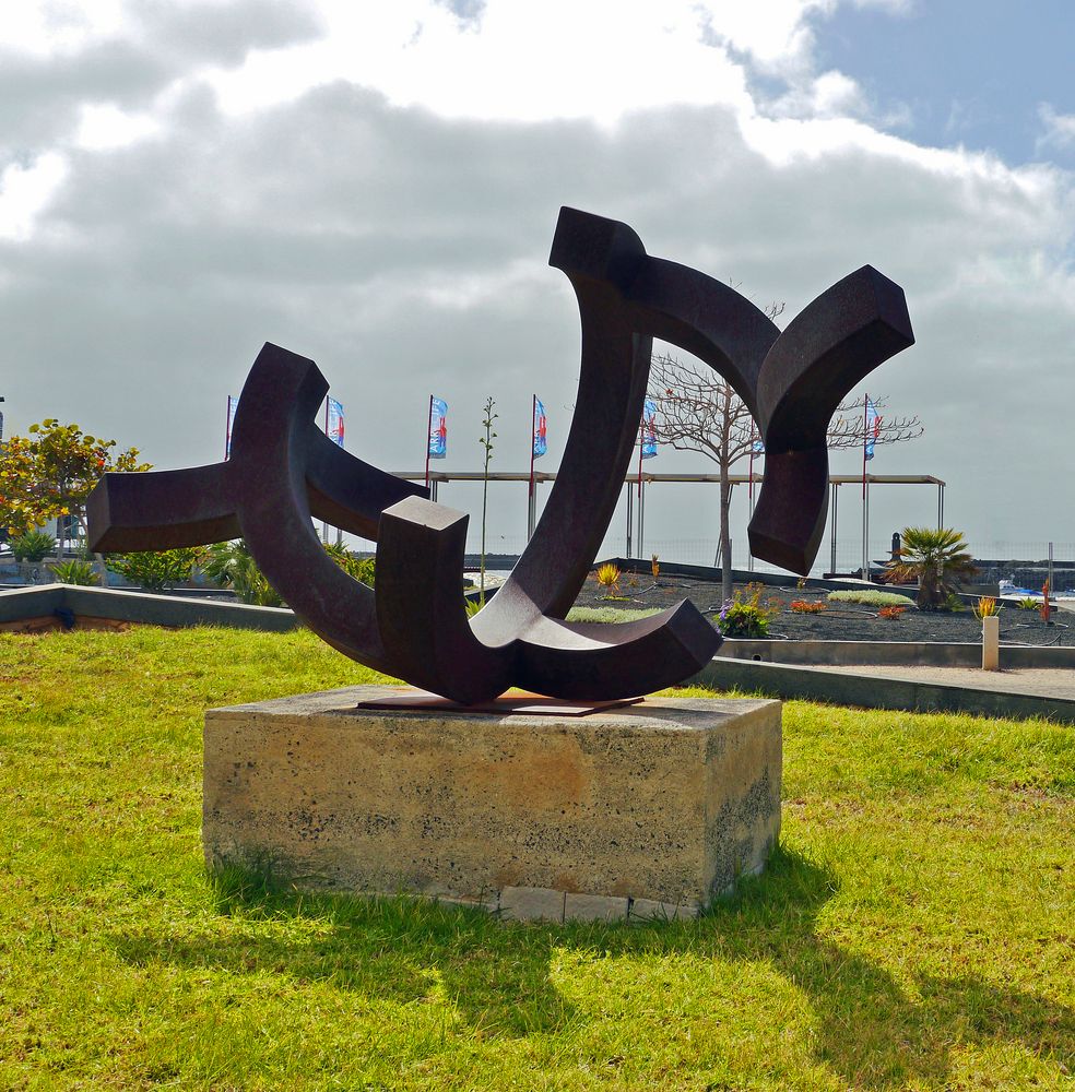 Skulptur in Arrecife / Lanzarote