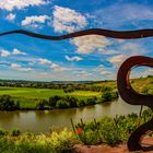 Skulptur "In Bewegung" bei Kirchheim am Neckar