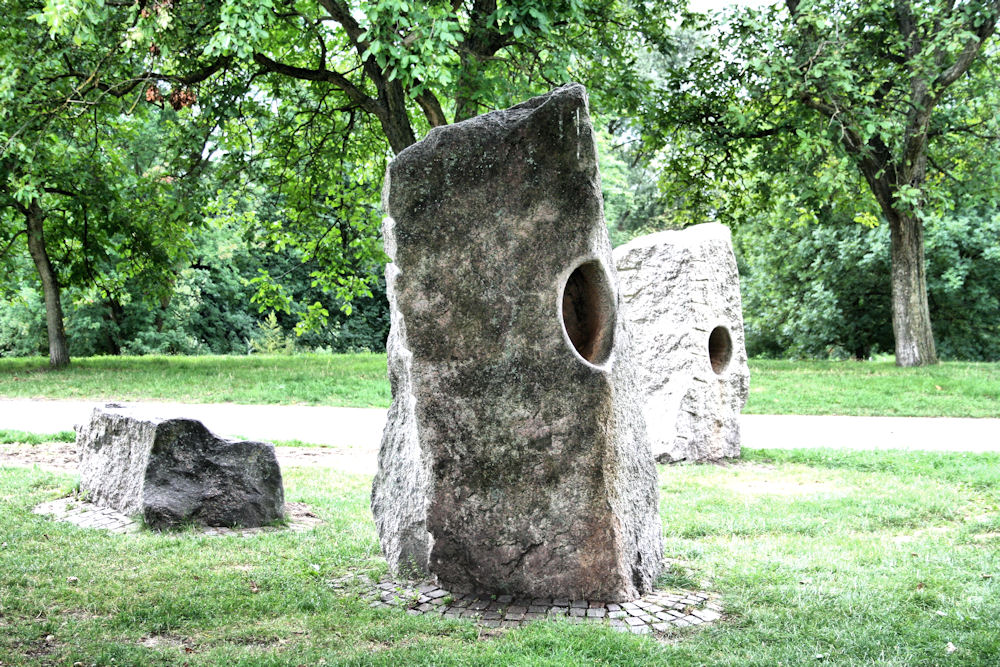 Skulptur in der Günther Klotz Anlage