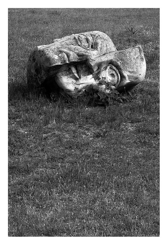 skulptur in Skulpturenpark in Südungarn