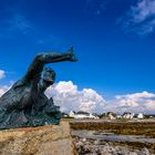 Skulptur, Kérity, Bretagne, France