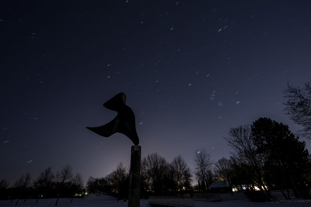 Skulptur mit ORION 