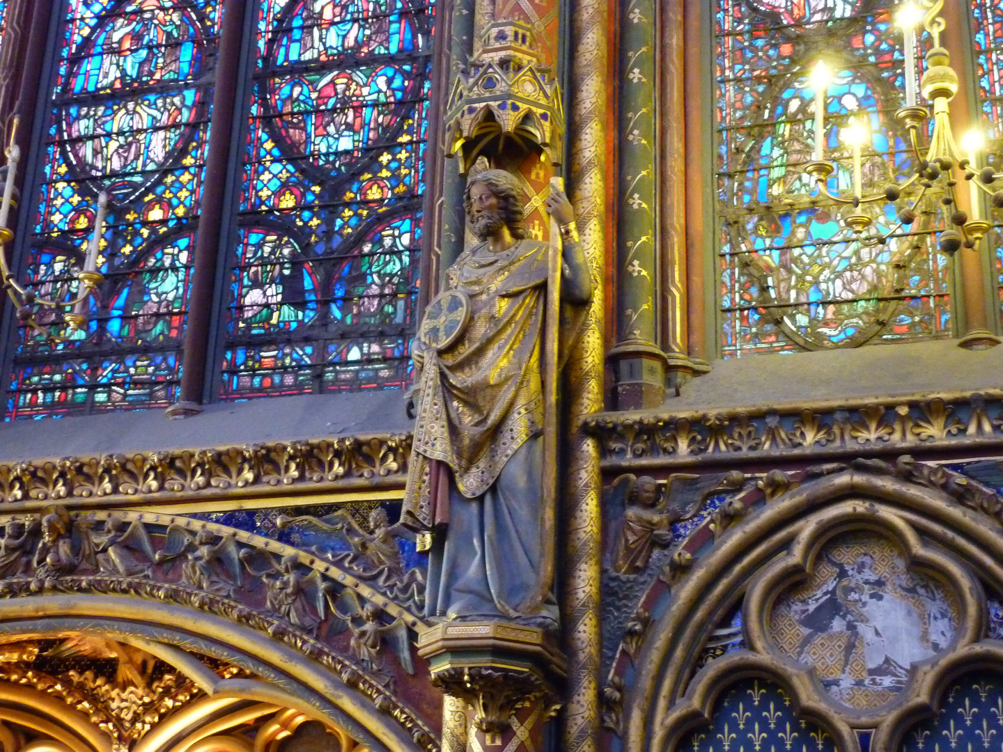 Skulptur Saint Chapel, Paris