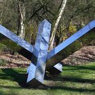 Skulptur vor dem Josef Albers Museum, Bottrop