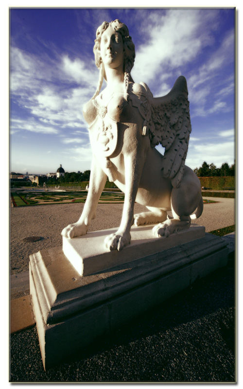 Skulpture im Schloss Belvedere