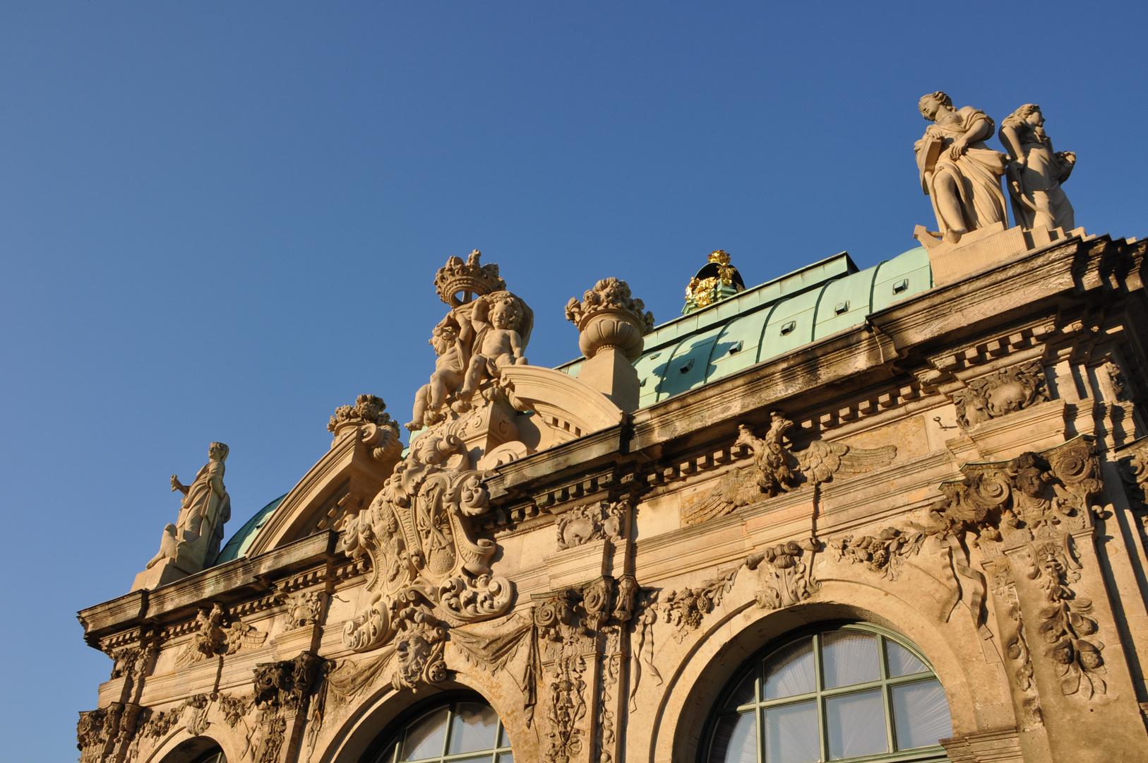 Skulpturen am Dresdner Zwinger