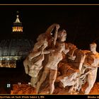 Skulpturen auf der Ponte Vittorio Emanuele II