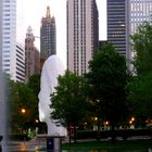 Skulpturen aus dem Millennium Park in Chicago