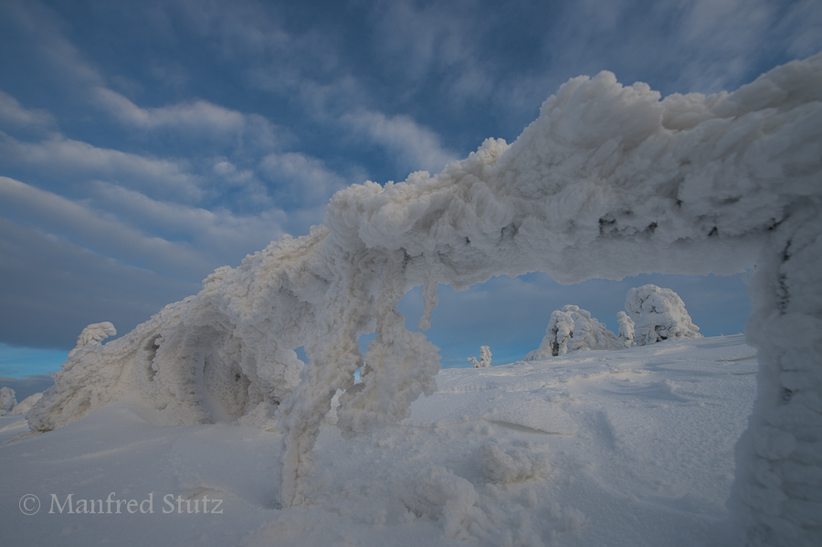 Skulpturen aus Schnee, Finnland 2014