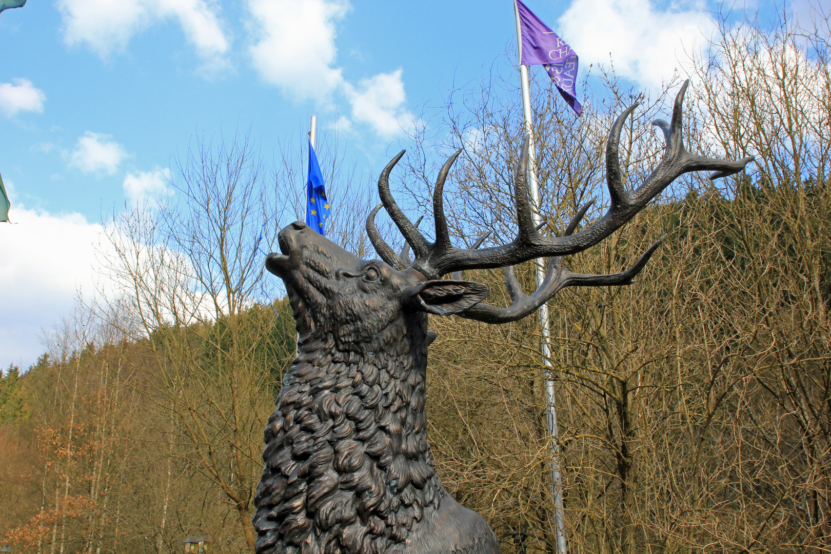 Skulpturen beim Jagdhof Glashütte 1