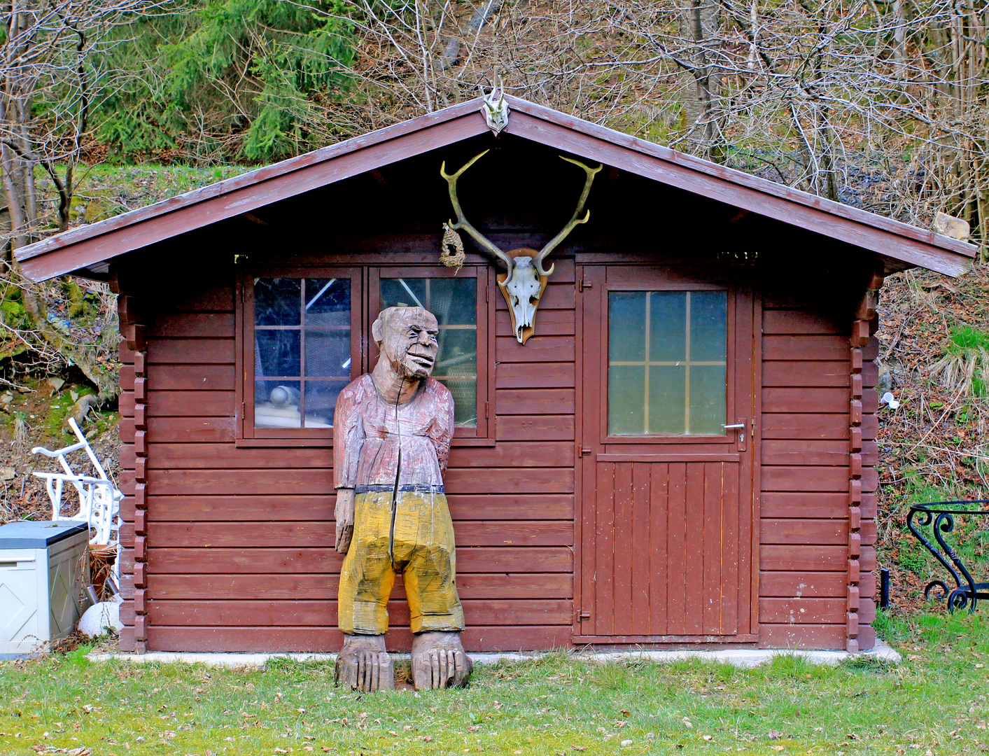 Skulpturen beim Jagdhof Glashütte 4