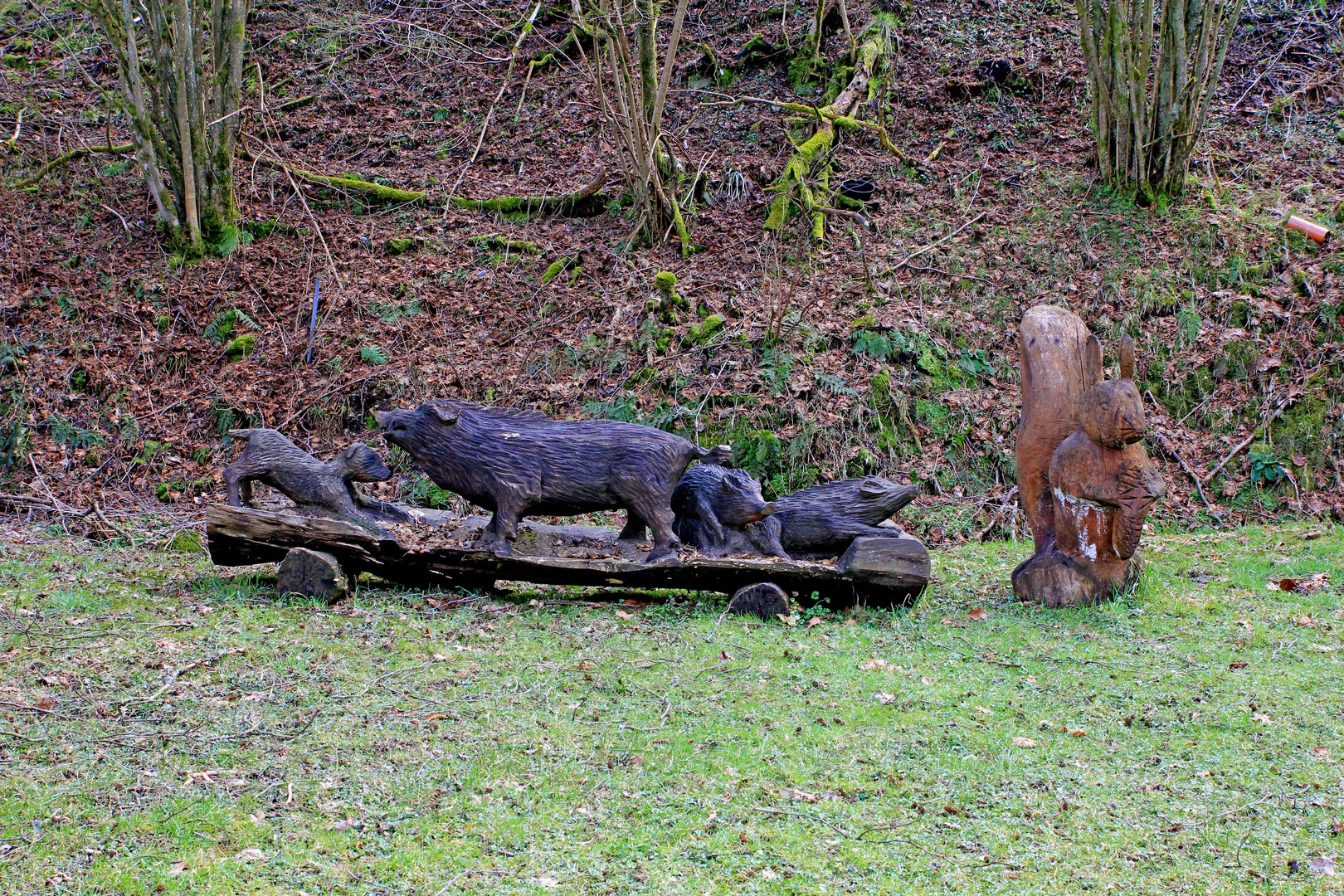 Skulpturen beim Jagdhof Glashütte 5