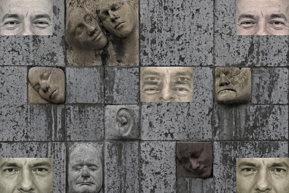 Skulpturen-Gesichter