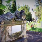 Skulpturen im Alten Katholischen Friedhof in Dresden IV