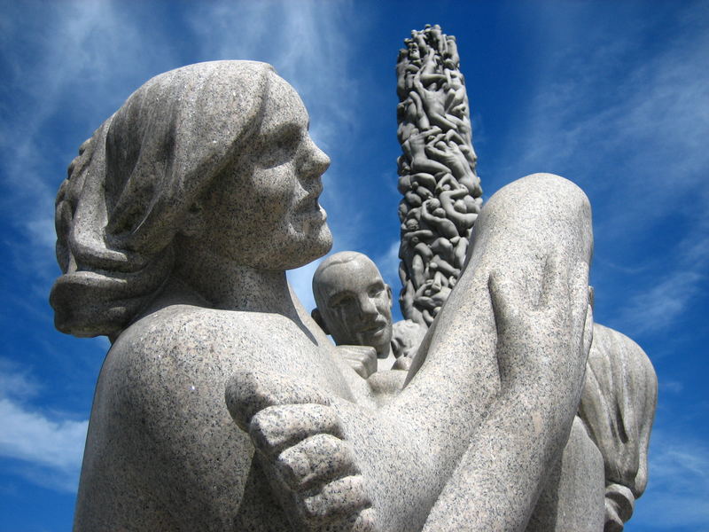 Skulpturen im Vigeland Park