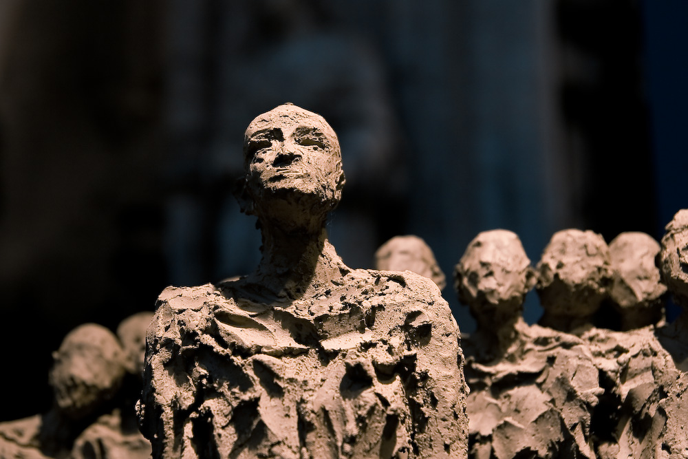 Skulpturen in der Kathedrale von Brüssel