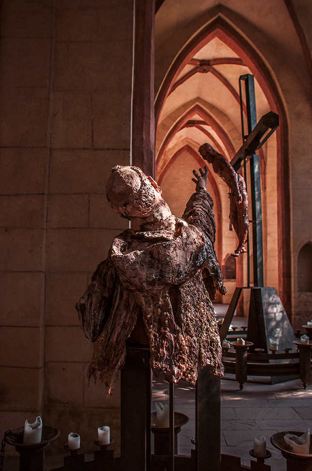 Skulpturen in der Klosterkirche Eberbach