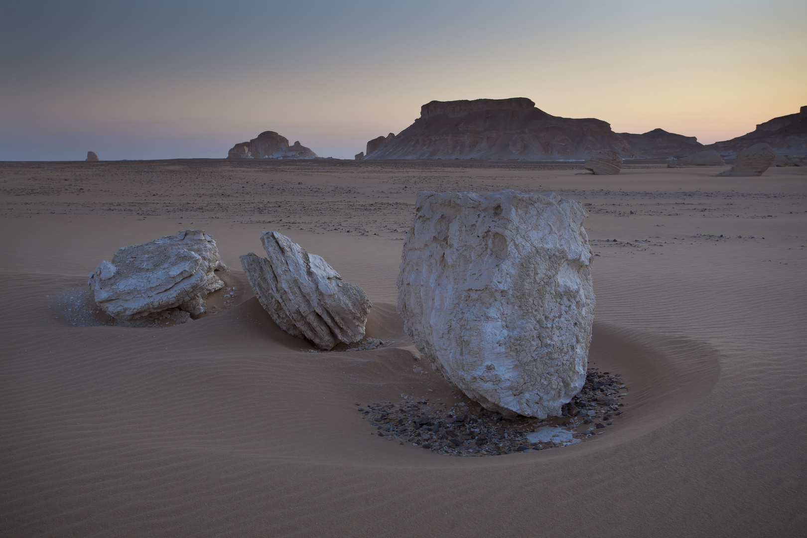 Skulpturen in der Wüste II