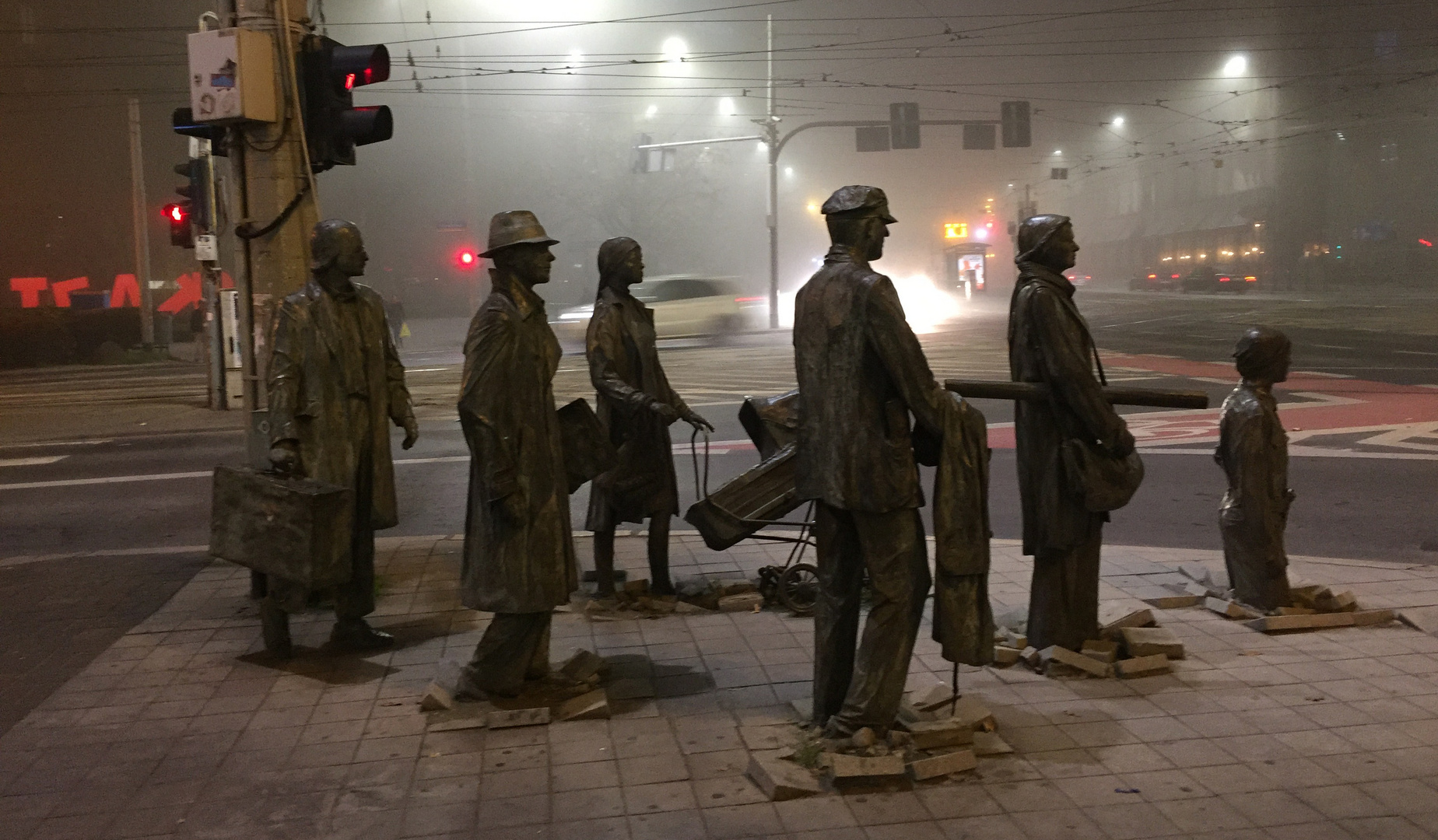 Skulpturen in Wroclaw (Breslau)