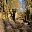 Skulpturen-Wald an der Halde Rheinelbe