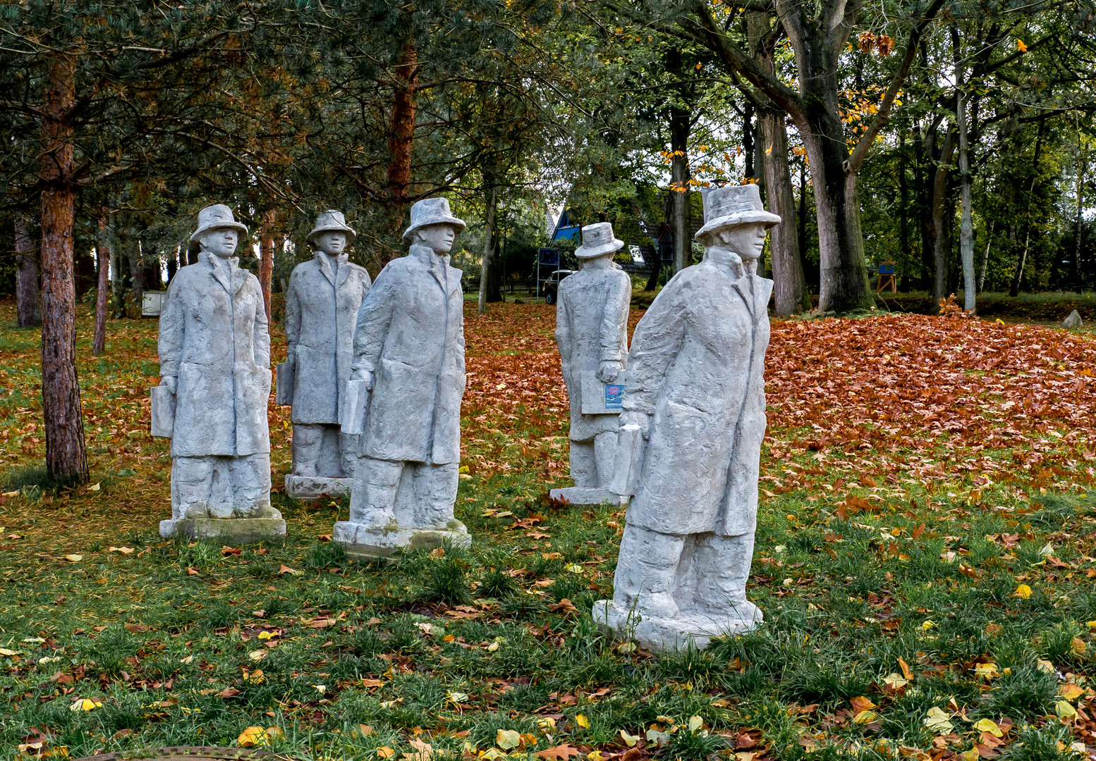 Skulpturengruppe "Erwartung" in Worpswede