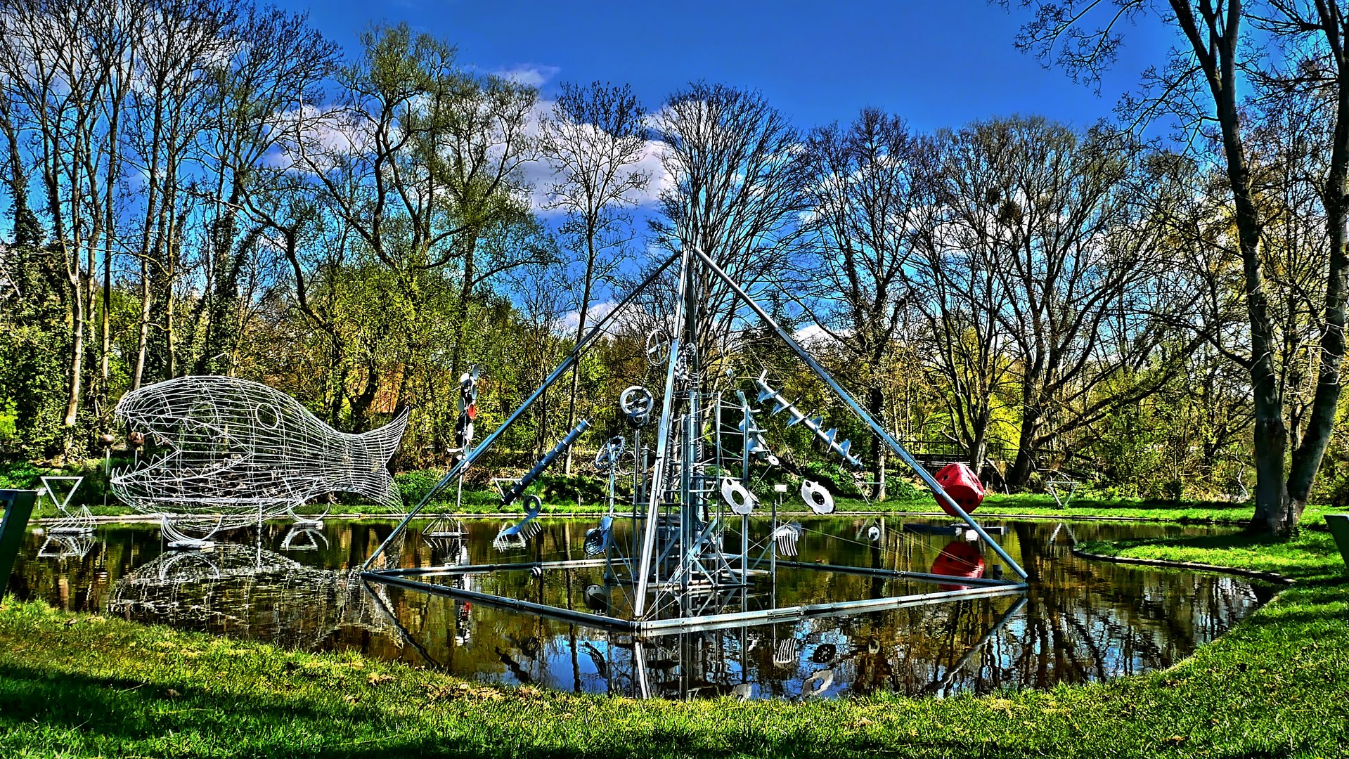 Skulpturenpark in Hess.Oldendorf
