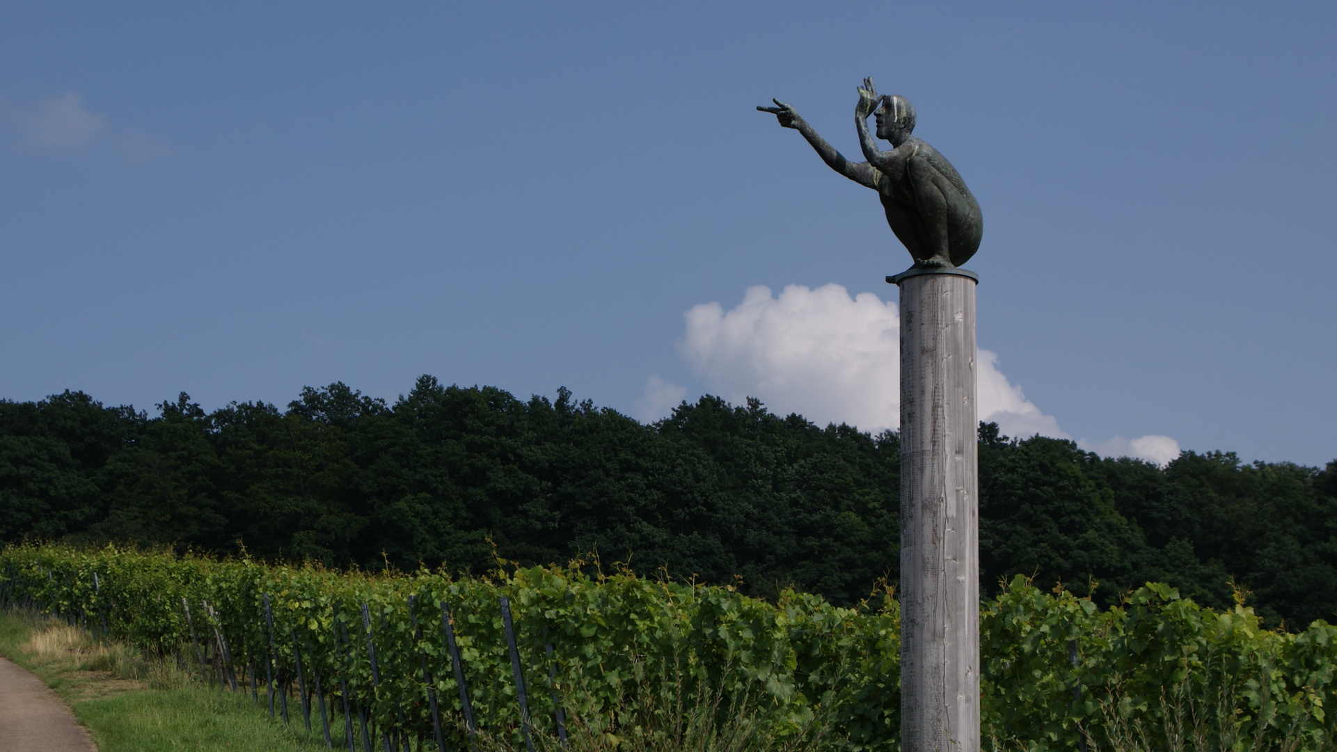 Skulpturenpfad in den Weinbergen von Strümpfelbach