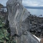 Skulpturstein auf den Lofoten