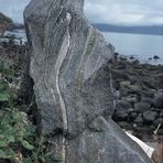 Skulpturstein auf den Lofoten