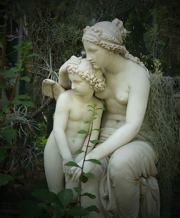 Skulturen im Botanischen Garten