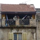 Skurilles Haus,gesehen in Arles-Provence