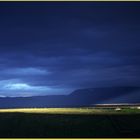 Skútustaðir at sunset