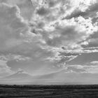 sky above ararat mountains