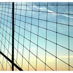 sky above brooklyn bridge