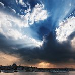 Sky above Istanbul