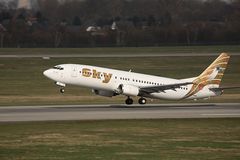 SKY airlines -gold-