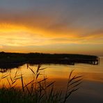 [ Sky and Lagoon in Gold ]