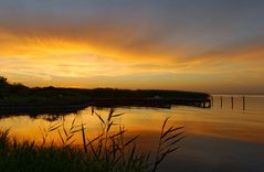 [ Sky and Lagoon in Gold ]