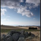 Sky and stones