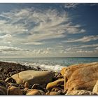 Sky and stones