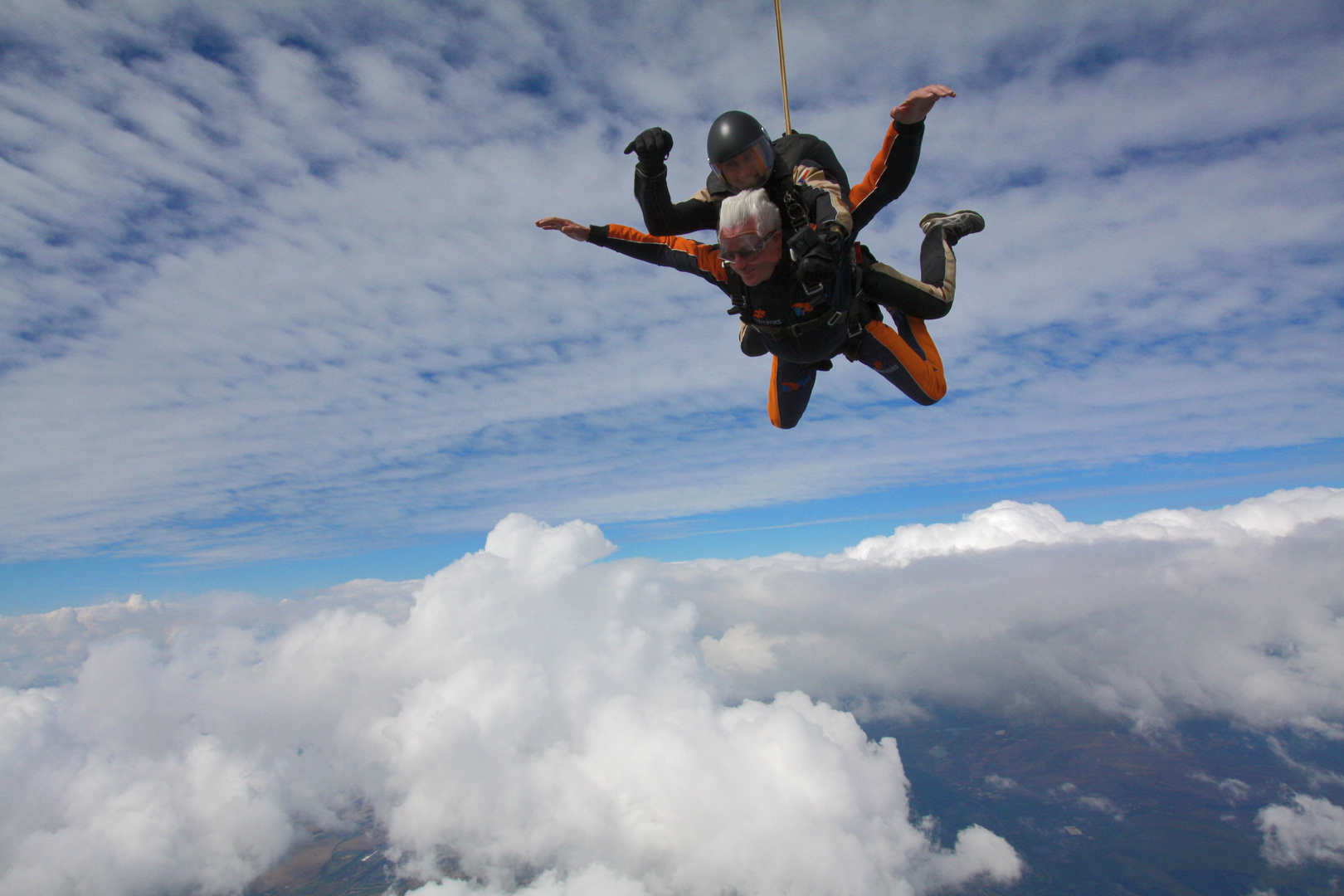 Sky divingfree fall from 4200m Höhe Foto & Bild sport, canon