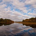 Sky, lake and forest...